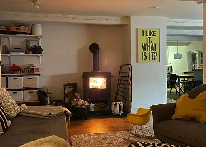 Thatched Brick House Near The River Schlei