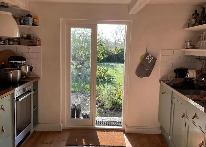 Thatched Brick House Near The River Schlei